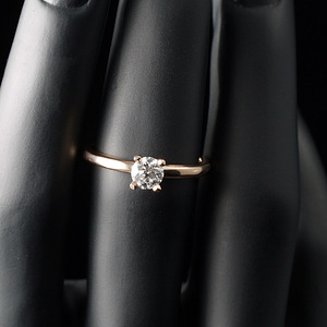 Kuldsõrmus teemandiga 0,54ct (3 foto / 5)