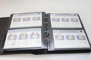 2-euroste kollektsioonmüntide album (EU) (2 foto / 2)