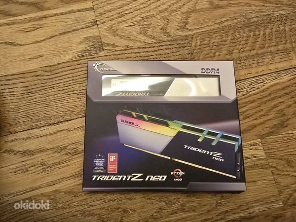 G.SKILL Trident Z Neo 64GB (2x32GB) DDR4-3600 CL18 mälu