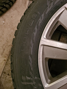 Land Rover / Range Rover 20 Диски и зимние шины (275/50) (3 фото из 6)