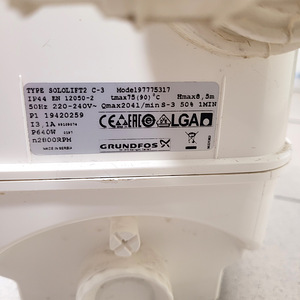 Kanaliseerimispump Grundfos ( poehind 450) (6 foto / 6)