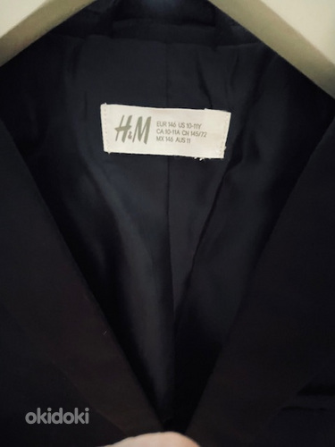 H&M праздничный пиджак, 146 (фото #3)