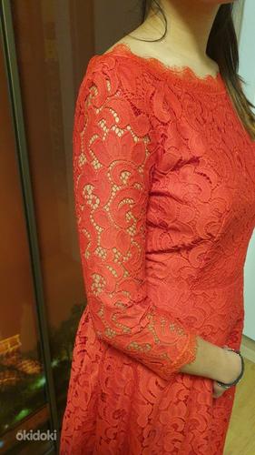 Красное праздничное платье (фото #1)
