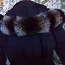 Зимняя куртка чёрная с натуральным-шикарным мехом (фото #3)
