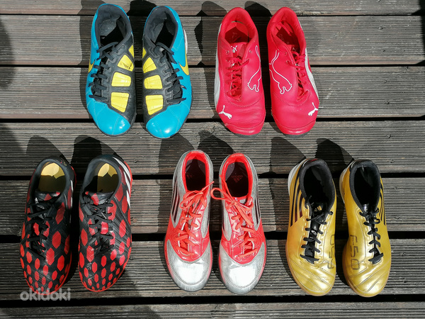 Laste jalgpallitossud, jalatsid kasutatud (foto #1)