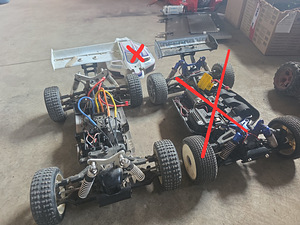 Puldiautod ja muu nodi (RC) Traxxas, Futaba, NANDA (10 foto / 10)