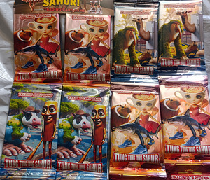 Карты в упаковке Labubu Sprunki Brainrot капибара stitch (2 фото из 9)