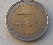 2 euro Latvia 2015. Vahetus.