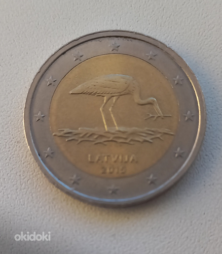 2 euro Latvia 2015. Vahetus. (foto #1)