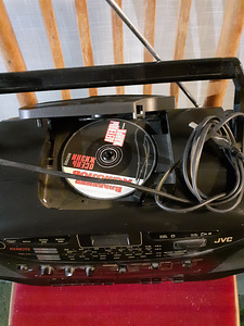 Raadio kassettmakk + CD, JVC, (9 foto / 10)