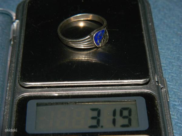 Школьное серебряное кольцо "МТК" (фото #3)