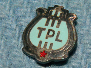 Эстонский знак "TPL" (1 фото из 3)