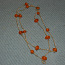 Посеребренное янтарное ожерелье (фото #3)