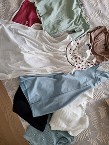 Толстовка Stradivarius + джинсы Pull&Bear XS-S (3 фото из 3)