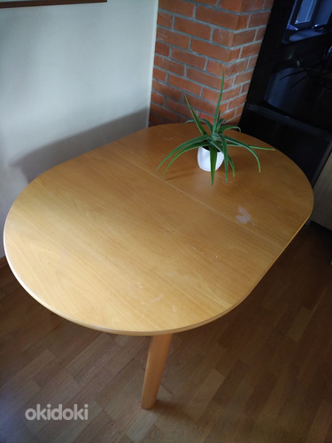 Pikendatav puidust söögilaud 193/150