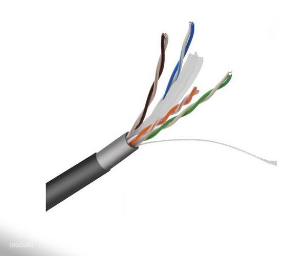 Открытый кабель Cat5e компьютерный сетевой кабель 100,0 метр (фото #2)