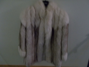 SAGA FOX натуральное пальто из песца M-L-XL