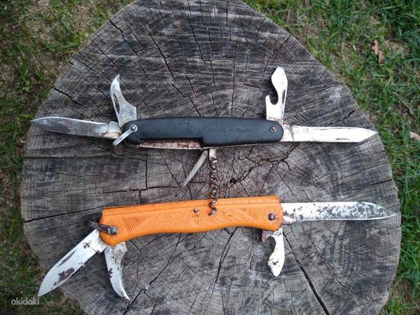 Советские складные старые ножи (фото #5)