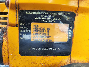 Müüjan kettsaag Partner Electrolux 351 heas korras. (3 foto / 3)