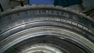 M/S Volkswagen T5 215/65r16c 215/60r16 шины+диски (5 фото из 5)