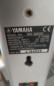 Yamaha 5.1 kõlarid (3 foto / 5)