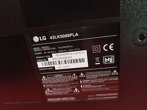 Korralik 43" LG Full HD teler televiisor telekas (5 foto / 5)