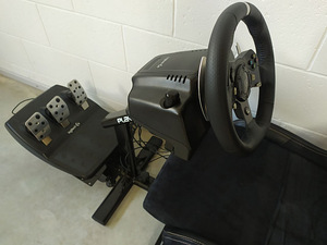 Playseat Alcantara rallitool ja Logitech G920 rool Xbox / PC (4 foto / 8)