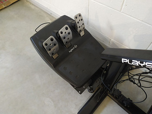 Playseat Alcantara rallitool ja Logitech G920 rool Xbox / PC (5 foto / 8)