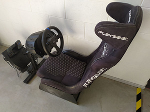 THRUSTMASTER T300RS ROOL JA PLAYSEAT RALLITOOL (1 foto / 7)