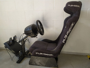 THRUSTMASTER T300RS ROOL JA PLAYSEAT RALLITOOL (2 foto / 7)