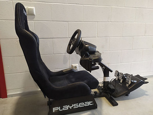 Playseat Alcantara rallitool ja Logitech G920 rool (3 foto / 7)
