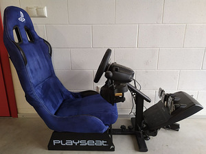 Playseat Alcantara rallitool + Logitech G920 rool (3 foto / 7)