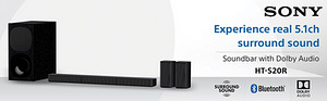 Soundbar Sony 5.1 HTS20R Bluetooth/HDMI teler (1 foto / 7)