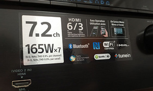 7.2 Ресивер Sony STR-DN1050 4K/WiFi/Bluetooth/Airplay (3 фото из 5)