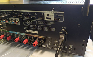 7.2 Denon AVR-X2300W ressiiver Bluetooth/WiFi/Dolby Atmos (4 foto / 8)