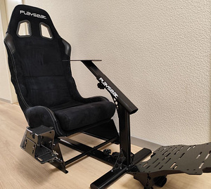 Playseat rallitool Alcantara käigukangi hoidja + seat slider (2 foto / 3)