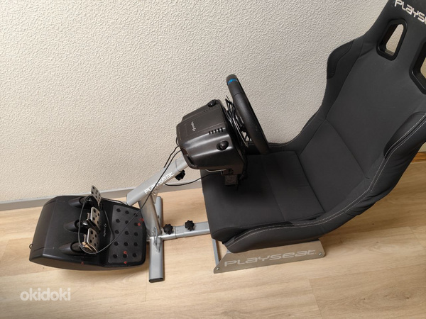 Раллийное кресло Playseat и руль Logitech G29 для Playstation / PC (фото #3)