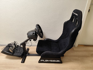 Logitech G920 rool, shifter + Actifit Playseat rallitool (5 foto / 5)