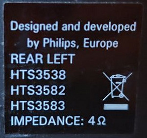 3 x Philips kodukino kõlarid (5 foto / 5)