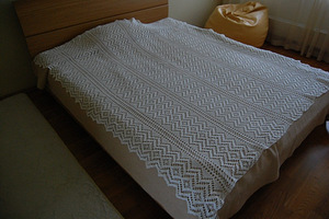Heegeldatud voodikate 190*200cm (2 foto / 3)