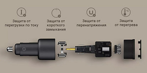 Genuine Xiaomi 100W Car Charger (USB-A + Type-C) 1A1C CC07ZM (3 foto / 3)