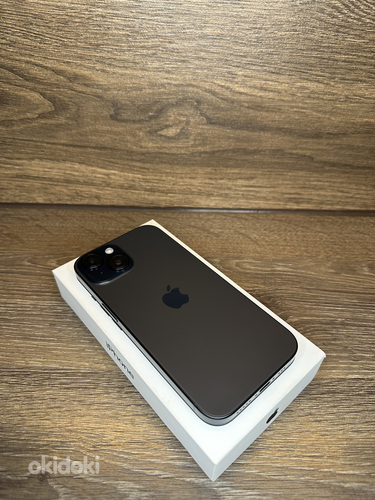 iPhone 15, черный, 128 ГБ, с гарантией (фото #2)