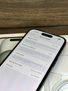 iPhone 15, Black, 128GB, garantiiga (4 foto / 5)