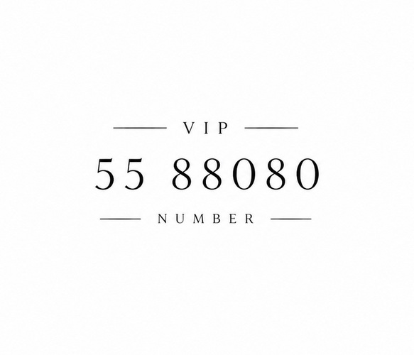 VIP NUMBER