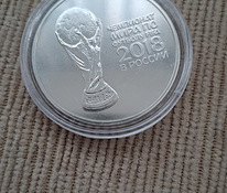 Серебряная монета Чемпионат мира по футболу FIFA 2018г.