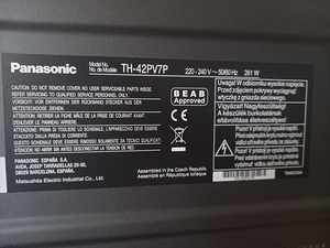 Panasonic Viera 42 " plasma TV (2 foto / 3)