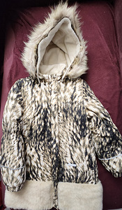 Зимняя удлиненная куртка Lenne размер 122, Mustamae