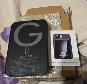 MagSafe 10000mAh Magnetic PowerBank 22.5W Fast Charge 2in1 (2 foto / 10)