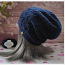 Uus talve müts naistele 100% meriino 55/58 cm (foto #4)
