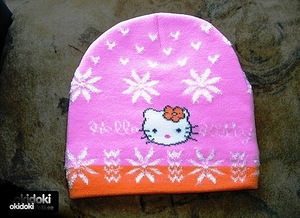 Лыжнaя шапкa Hello Kitty